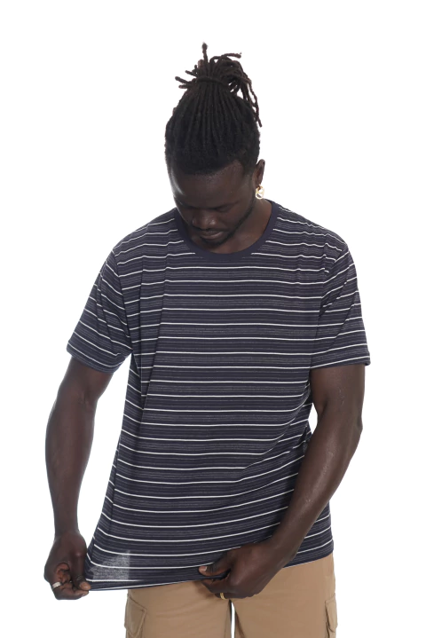 Remera Urban City Stripes MD58 Essentials - MD58