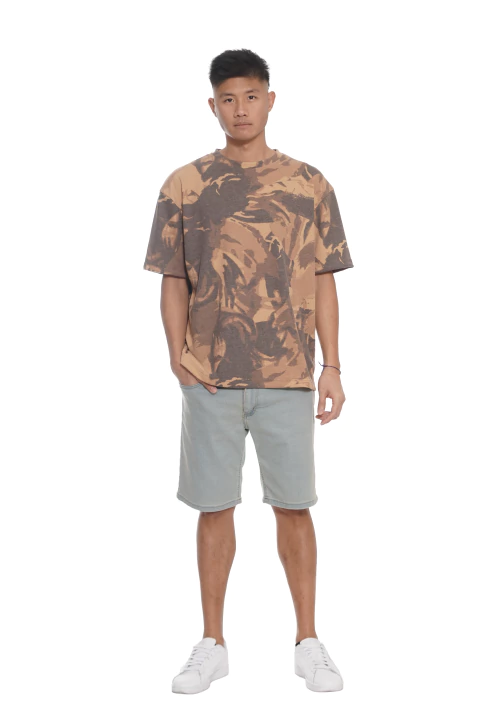 Imagen de Remera Oversize Waffle Full Print Damp Brothers Distrikt