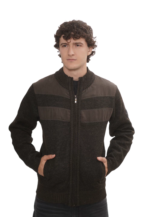 Campera sweater con piel MD58 Essentials - comprar online