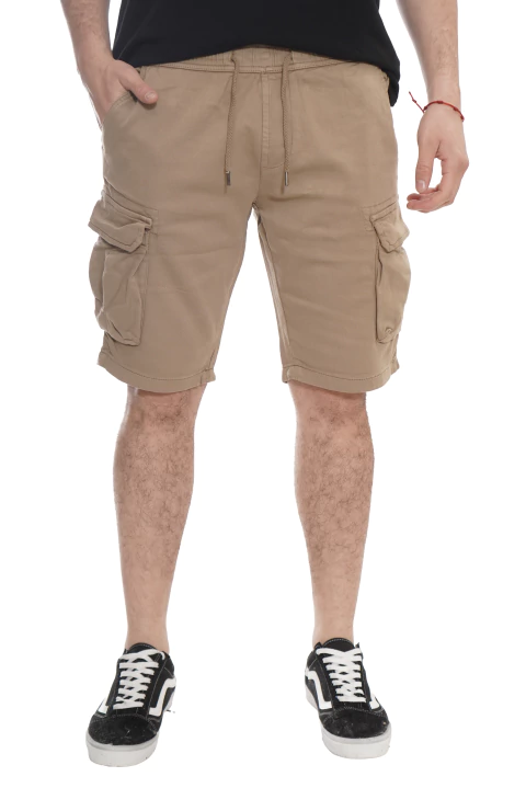 Bermuda Jogger Cargo Cotton Soft Damp Brothers Distrikt - MD58