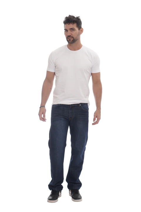 Jean Dark Blue Classic fit MD58 Premium Denim - comprar online