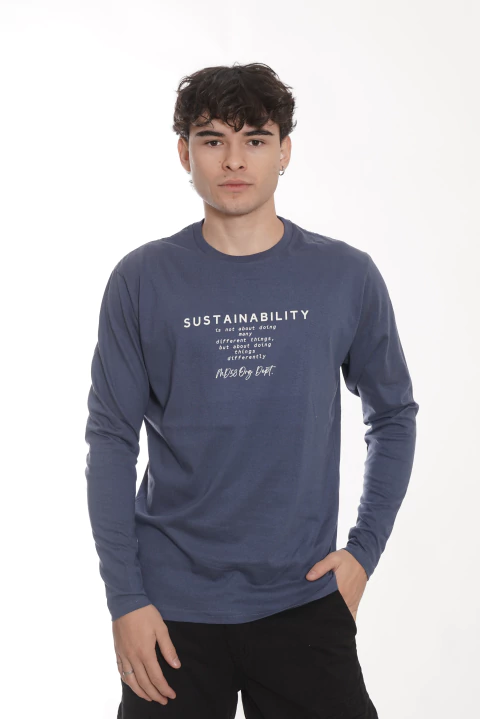 Remera manga larga Sustainability MD58 Org Dept - comprar online