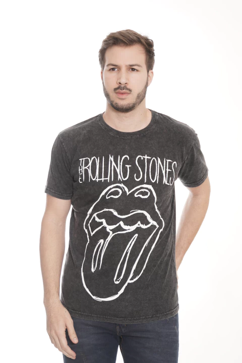Remera The Rolling DB Stone Wash - comprar online