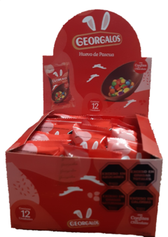 HUEVO DE CHOCOLATE GEORGALOS - CAJA X 12 UNIDADES - - comprar online
