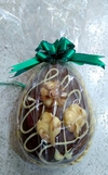 GUADALEST HUEVO DE PASCUA X 150 GR, CON DECORACION EN CHOCOLATE BLANCO