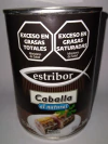 CABALLA AL NATURAL ESTRIBOR - LATA DE CONSERVA X 380 GRAMOS -