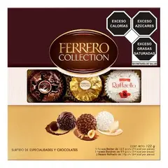 BOMBONES FERRERO ROCHER COLLECTION - CAJA X 7 UNIDADES -