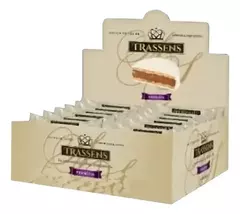 ALFAJOR TRASSENS PREMIUM CHOCOLATE BLANCO - CAJA X 12 UNIDADES -