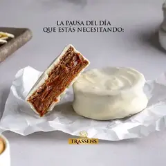 ALFAJOR TRASSENS PREMIUM BLANCO X2 - comprar online