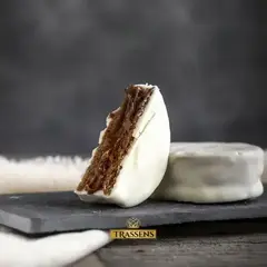ALFAJOR PREMIUM TRASSENS DE CHOCOLATE BLANCO - CAJA X 12 UNIDADES - - comprar online