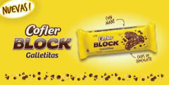 GALLETITAS BLOCK DE CHOCOLATE CON MANI - PAQUETE X 124 GRAMOS - - comprar online