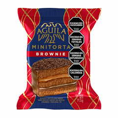 MINITORTA AGUILA BROWNIE - CAJA X 21 UNIDADES -
