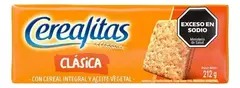 GALLETITAS CRAKERS DE SALVADO CEREALITAS - PAQUETE X 212 GRAMOS -