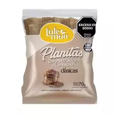 GALLETITAS DE ARROZ Y GARBANZOSPLANITAS SABOR CLASICAS (SIN TACC) - PAQUETE X 70 GRAMOS -