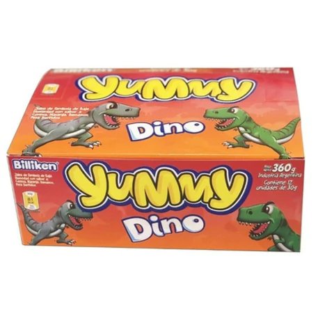GOMITAS YUMMY DINOS ( SIN TACC ) - CAJA X 12 UNIDADES -