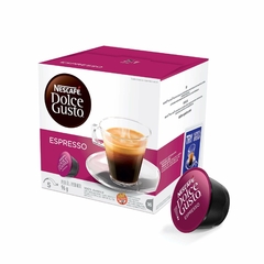 CAPSULAS DE CAFE DOLCE GUSTO SABOR ESPRESSO ( SIN TACC ) - CAJA X 10 UNIDADES -