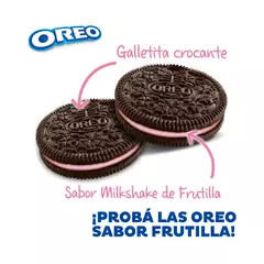 GALLETITAS OREO RELLENAS FRUTILLA - PAQUETE X 118 GRAMOS - - comprar online
