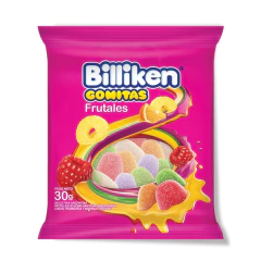 GOMITAS BILLIKEN FRUTALES (SIN TACC ) - CAJA X 12 UNIDADES - - comprar online