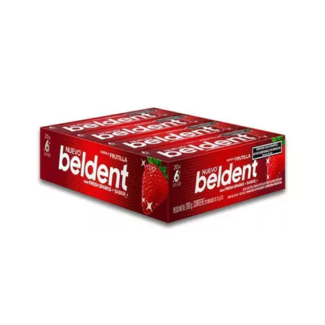 CHIC BELDENT FRUTILLA x 20u