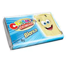 CHOCOLATIN GEORGALOS BLANCO ( SIN TACC ) - CAJA X 40 UNIDADES