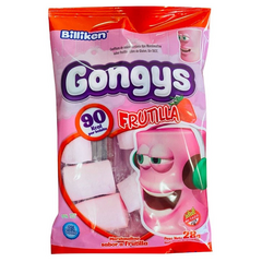 MALVAVISCOS GONGYS SABOR FRUTILLA ( SIN TACC) - PAQUETE X 28 GRAMOS -