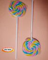 PALETAS DE COLOR UNICORNIO PARA CANDY BAR - BOLSA X 15 UNIDADES -