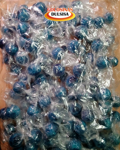 CARAMELOS PARA CANDY BAR COLOR AZUL - BOLSA DE 500 GRAMOS -