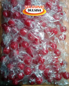 CARAMELOS PARA CANDY BAR COLOR ROJO - BOLSA DE 500 GRAMOS -