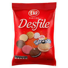 GALLETITAS DULCES SURTIDAS DESFILE LIA - PAQUETE X 400 GRAMOS -