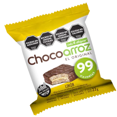 ALFAJOR DE ARROZ CHOCOARROZ DE LIMON ( SIN TACC ) - CAJA X 30 UNIDADES -
