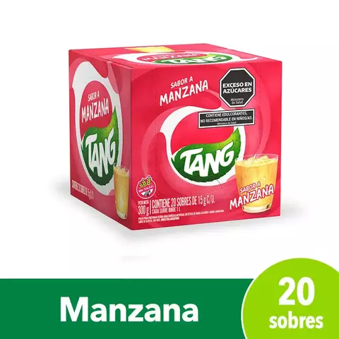 JUGO PARA PREPARAR SABOR MANZANA TANG ( SIN TACC ) - CAJA X 20 SOBRES -