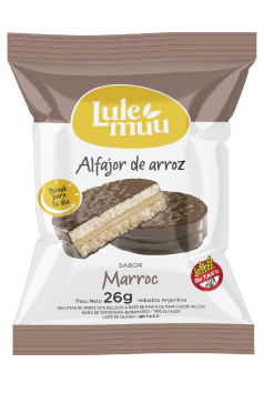 ALFAJOR DE ARROZ LULEMUU MARROC ( SIN TACC ) - CAJA X 12 UNIDADES - - comprar online