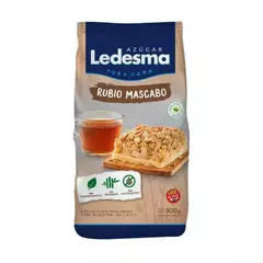 AZUCAR RUBIA MASCABO LEDESMA ( SIN TACC ) - PAQUETE X 800 GRAMOS -