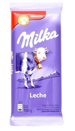 CHOCOLATE MILKA LEGER LECHE 100 GRS. POR UNIDAD,POR DOS UNIDADES en internet