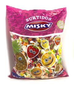 CARAMELOS MASTICABLES MISKY -BOLSA X 800 GRAMOS - en internet