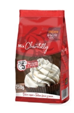 MIX CHANTILLY DE 250 GRS KEUKEN.POR UNIDAD, POR DOS UNIDADES, POR CAJA DE 12 UNIDADES