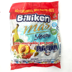 CARAMELOS MASTICABLES BILLKEN SABOR YOGUR ( SIN TACC ) - BOLSA X 600 GRAMOS - en internet