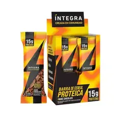 BARRAS PROTEICAS INTEGRA MANI Y CHOCOLATE - CAJA X10 UNIDADES -
