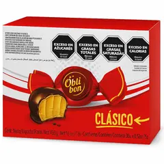BOMBONES OBLIBON CLASICOS - CAJA X 30 UNIDADES -