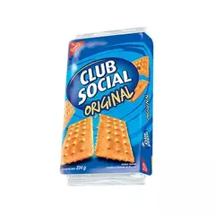 GALLETITAS SALADAS CLUB SOCIAL SABOR ORIGINAL - PAQUETE X 144 GRAMOS - - comprar online