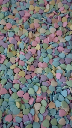 CANDY PASTILLAS FORMAS DE CORAZÓN , BOLSA 500 GRS