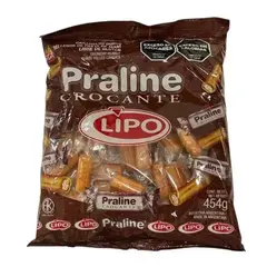 CARAMELO PRALINÉ DE LIPO - BOLSA X 454 GRAMOS -
