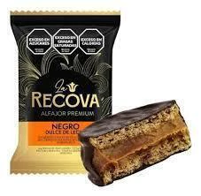 ALFAJOR CHOCOLATE PREMIUM LA RECOVA - CAJA X 12 -