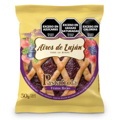PASTAFROLITAS AIRES DE LUJAN DE FRUTOS ROJOS - CAJA X 40 UNIDADES -