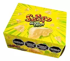 SAPITO CHOCOLATE ACIDO CRAZY - CAJA X 24 UNIDADES -