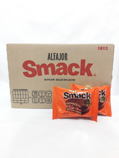 ALFAJOR SMACK CHOCOLATE NEGRO - CAJA X 24 UNIDADES - en internet