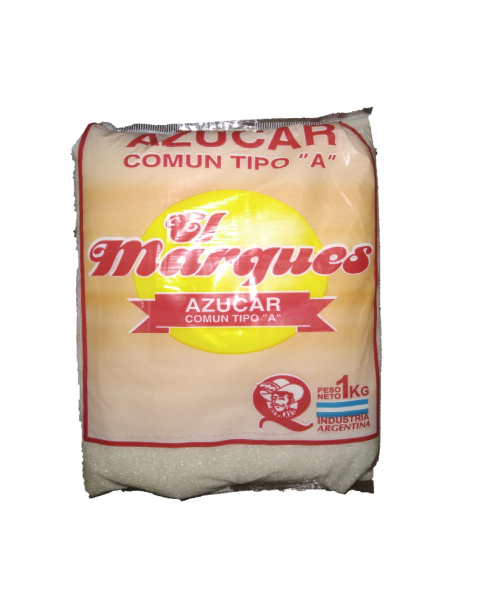 AZUCAR BLANCA TIPO "A" EL MARQUES - PAQUETE X 1 KILO -