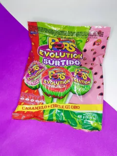 CHUPETINES MISTER POP EVOLUTION SURTIDOS ( SIN TACC ) - BOLSA X 24 UNIDADES - en internet