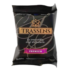 ALFAJOR TRASSENS PREMIUM CHOCOLATE NEGRO - CAJA X 12 UNIDADES - - comprar online