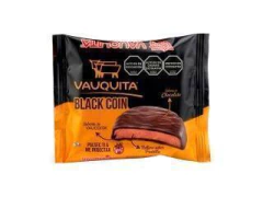 VAUQUITA BLACK COIN RELLENA ( SIN TACC ) - CAJA X 18 UNIDADES - en internet